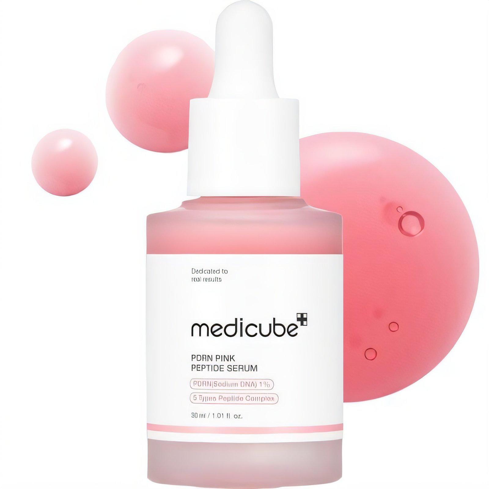 medicube PDRN Pink Peptide Serum salmon DNA bottle